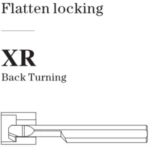 Flatten Locking Boring Tool XR Type